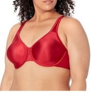 red bra under white tee shirts